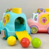 Cross-border early education and intelligence baby music game car, assembly cartoon building block car, interactive enlightenment infant and toddler toys Application Scenario